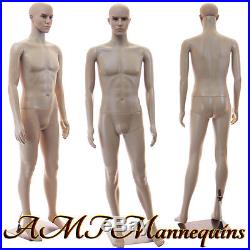 Male mannequin manequin, 6FT tall, +metal stand head rotates, manikin CM2