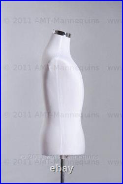 Male pinnable mannequin dress form+ stand, +2 jerseys(white/black) torso-H-102