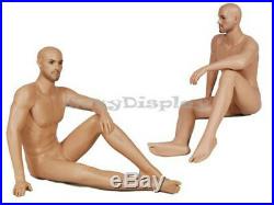 Male sitting pose Mannequin Manequin Manikin Dress Form Display #MZ-GLM1