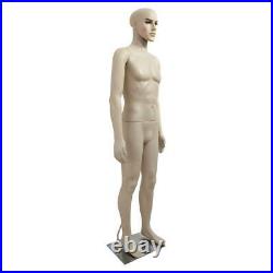 Man Use Male Full Body Realistic Mannequin Display for Dress Form /w Base US