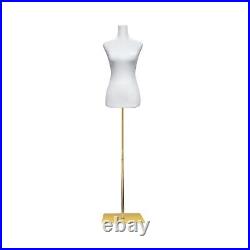 Mannequin Body Female, Dress Form Sewing Mannequin Torso with Metal Bracket a
