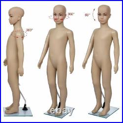 Mannequin Child a Full Body with Base Realistic Display Head Turn Form mannequin