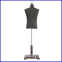 Mannequin Dress Form Male Mannequin Model with Stand, Half-length Model