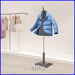 Mannequin Dress Form Male Mannequin Model with Stand, Half-length Model