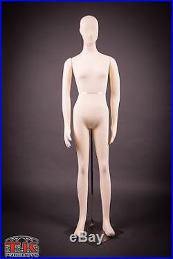 Mannequin, Full size, Flexible, Posable, Beige, Female, for Costumes & displays