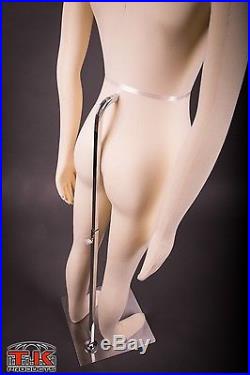 Mannequin, Full size, Flexible, Posable, Beige, Female, for Costumes & displays