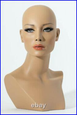 Mannequin Head Female Wig Display Heads VaudevilleMannequins. Com Kinsley Asian