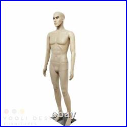 Mannequin Male Doll Stand Adult Full Size Head Store Display Wear Shop