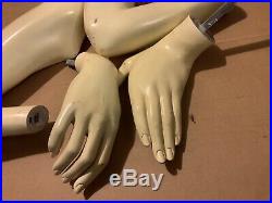 Mannequin Manikin Arms Hands Vintage Maniquin Arm Left Right