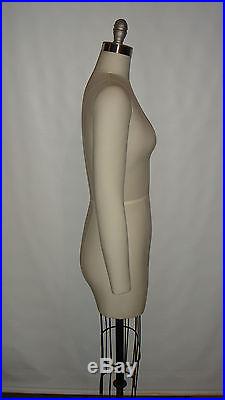 Mannequin, Prof. Sewing Dress Forms Size 6 Collapsible Shoulders, Removable Arms