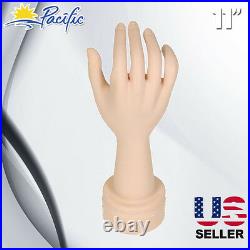 Mannequin movable Flexible Hand Display Jewelry Bracelet nail ring holder 1 pair