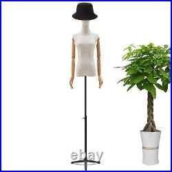 Model display stand Dress Clothing Form Display Body with Tripod Stand New