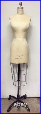 Modern Dress Forms Size 8 Half Body Dress Form Model 1994 USA Pre-Owned