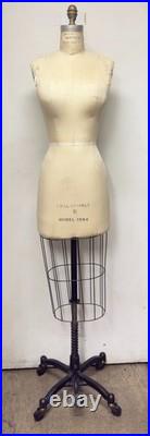Modern Dress Forms Size 8 Half Body Dress Form Model 1994 USA Pre-Owned