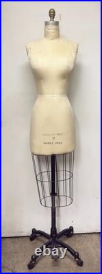 Modern Dress Forms Size 8 Half Body Dress Form Model 1994 USA Pre-Owned