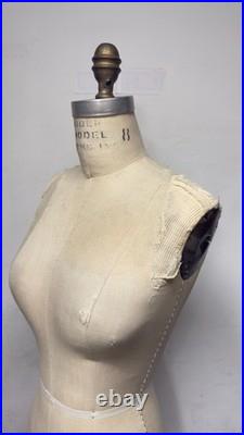 Modern Dress Forms Size 8 Half Body Dress Form Model 1994 USA Pre-Owned