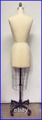 Modern Dress Forms Size 8 Half Body Dress Form Model 1994 USA Pre-Owned