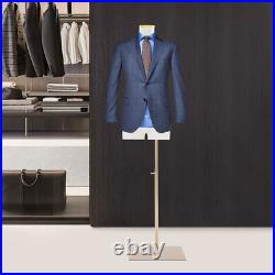 Modern Male Mannequin Model With Stand Half-length Model Mannequin Dress Form US