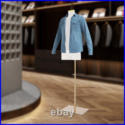 Modern Male Mannequin Model With Stand Half-length Model Mannequin Dress Form US