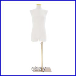 Modern Male Mannequin Model With Stand Half-length Model Mannequin Dress Form US