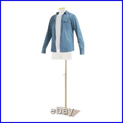 Modern Male Mannequin Model With Stand Half-length Model Mannequin Dress Form US