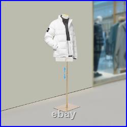 Modern Male Mannequin Model With Stand Half-length Model Mannequin Dress Form US