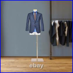 Modern Male Mannequin Model With Stand Half-length Model Mannequin Dress Form US
