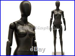 Movable Elbow Flexible Head Arms Legs Fiberglass Female Mannequin #MD-Z-FFXBEG