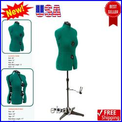NEW Medium Adjustable Dress Form For Sewing Full Figure Female Mannequin Torso