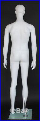 New! 5 ft 8 in H Small Size MALE MANNEQUIN White color for WWII uniform RO1WT