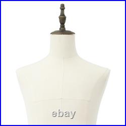 New Adjustable Height Male Dress Form Mannequin Torso Half Body Clothes Display