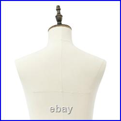 New Adjustable Height Male Dress Form Mannequin Torso Half Body Clothes Display