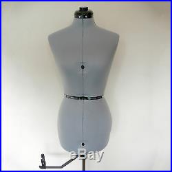 New Adjustable (Size 10-16) Tailor/Dressmaker Dummy Dress Form Mannequin Model