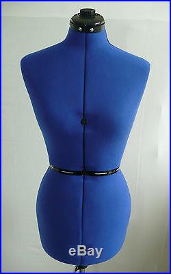 New Adjustable (Size 10-16) Tailor/Dressmaker Dummy Dress Form Mannequin Model