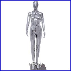 New Female Full Body Mannequin Plastic Abstract Glossy withbase Egg Head