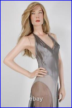 PATINA V Vintage Realistic Mannequin Glass Eyes Supermodel Tatjana Patitz Face