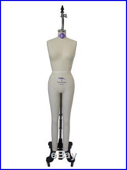 PGM Professional Full Body Female Dress Form w Collapsible Shoulder Size 2