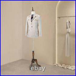 PP Male Mannequin with Adjustable Height, Retro Male Mannequin, Male Dress Form PP Male Mannequin with Adjustable Height, Retro Male Mannequin, Male Dress Form