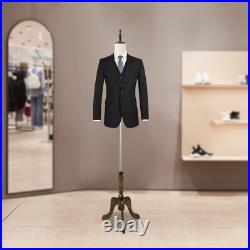 PP Male Mannequin with Adjustable Height, Retro Male Mannequin, Male Dress Form
