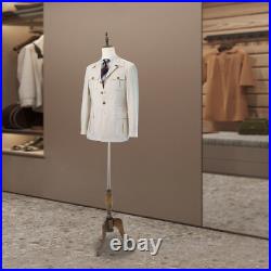 PP Male Mannequin with Adjustable Height, Retro Male Mannequin, Male Dress Form PP Male Mannequin with Adjustable Height, Retro Male Mannequin, Male Dress Form