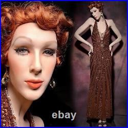 PUCCI Mannequin Female Elegant Full Realistic Detailed Couture Art Deco Vintage