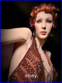 PUCCI Mannequin Female Elegant Full Realistic Detailed Couture Art Deco Vintage