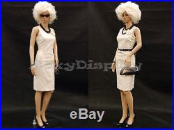 Plastic Durable Female Manikin Mannequin Display Dress Form G3 +FREE WIG