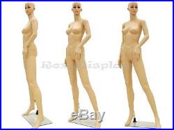 Plastic Durable Female Manikin Mannequin Display Dress Form G4 +FREE WIG
