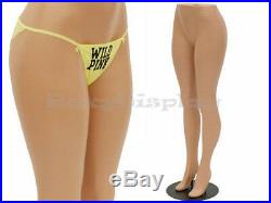 Plastic Unbreakable Female Mannequin Legs Brazilian hips Roxy Display #PS-LG101