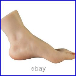 Platinum Silicone Lifelike Female Foot Display Model One Left Or Right 25cm