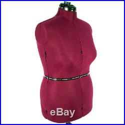 Plus Size Tailoring Dressmaker Mannequin Large Dress Female Torso Clothes Adjust