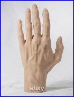 Pose-able Pair of Female Silicone Mannequin Hands Display Model Prop Lifesize