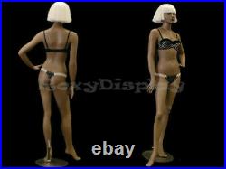 Pretty Black Female Fiberglass mannequin Dress Form Display #MD-ALICE