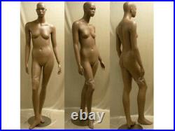 Pretty Black Female Fiberglass mannequin Dress Form Display #MD-CCDR4